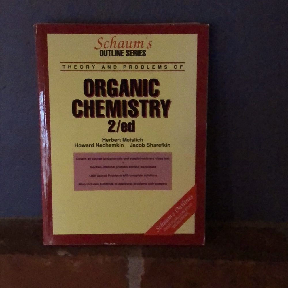 Organic chemistry textbook